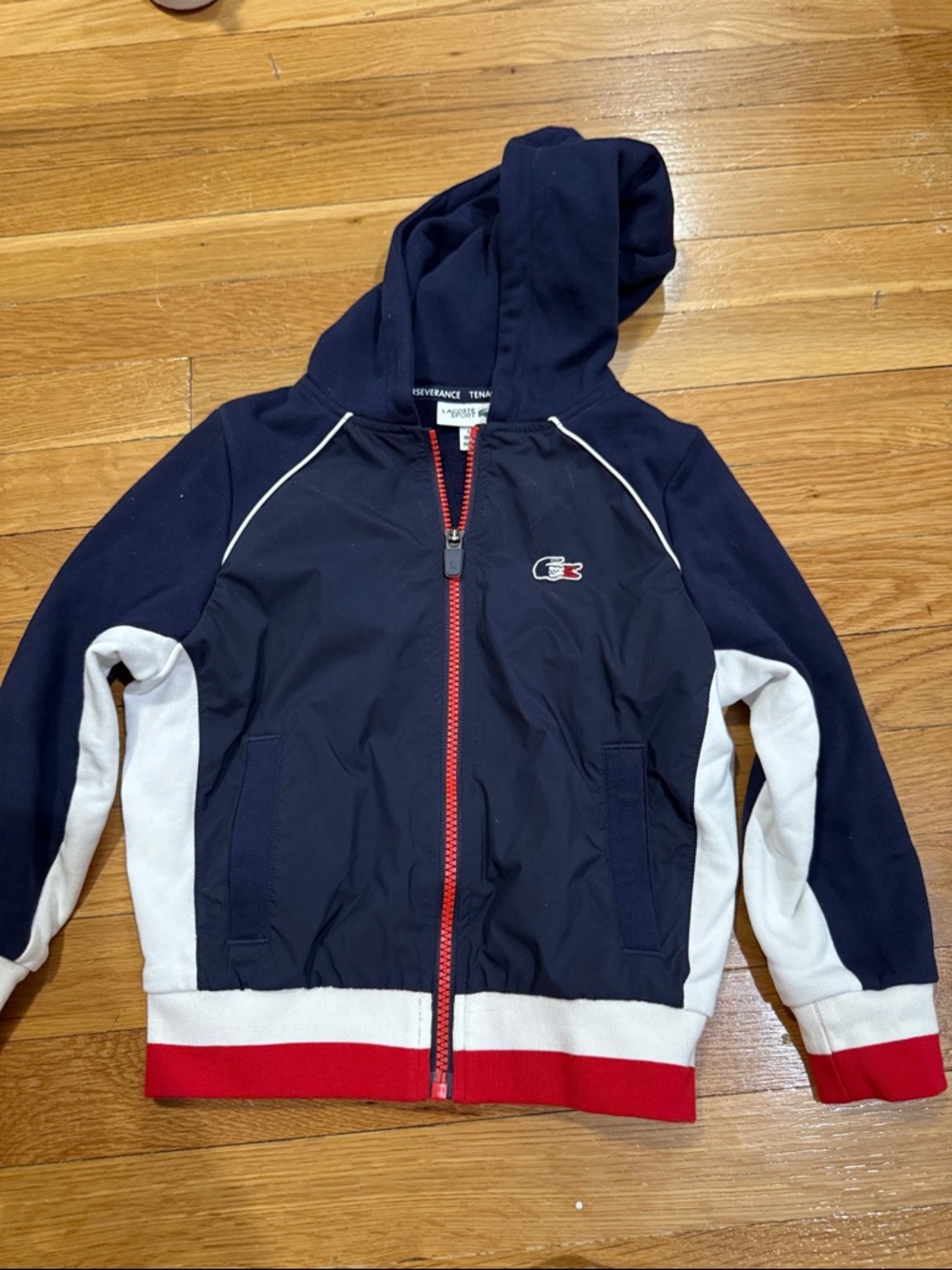 Lacoste zip up jacket